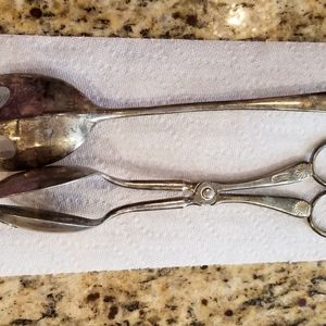 WA Italy Silverplated Serveware 2pc Set